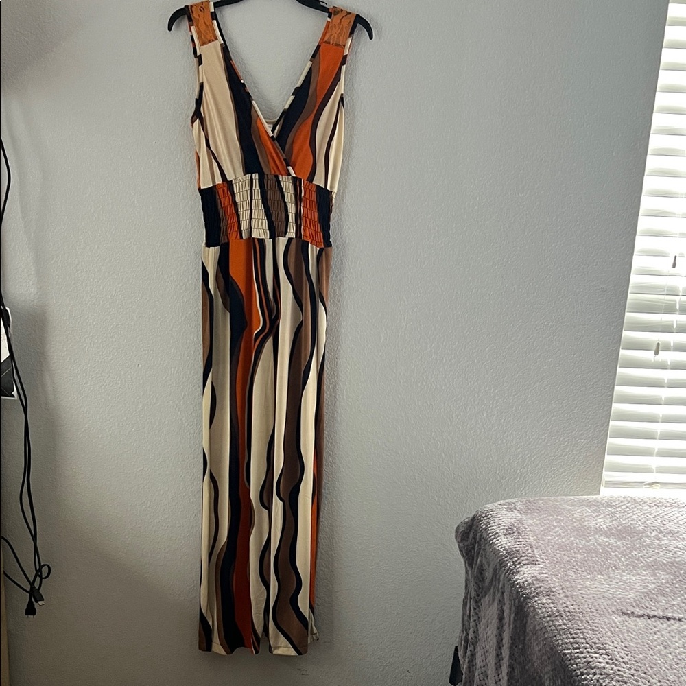 Striped Multicolor Jumpsuit